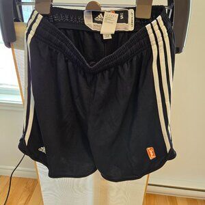 Lot of two (2) Adidas WNBA women's basketball shorts Size S